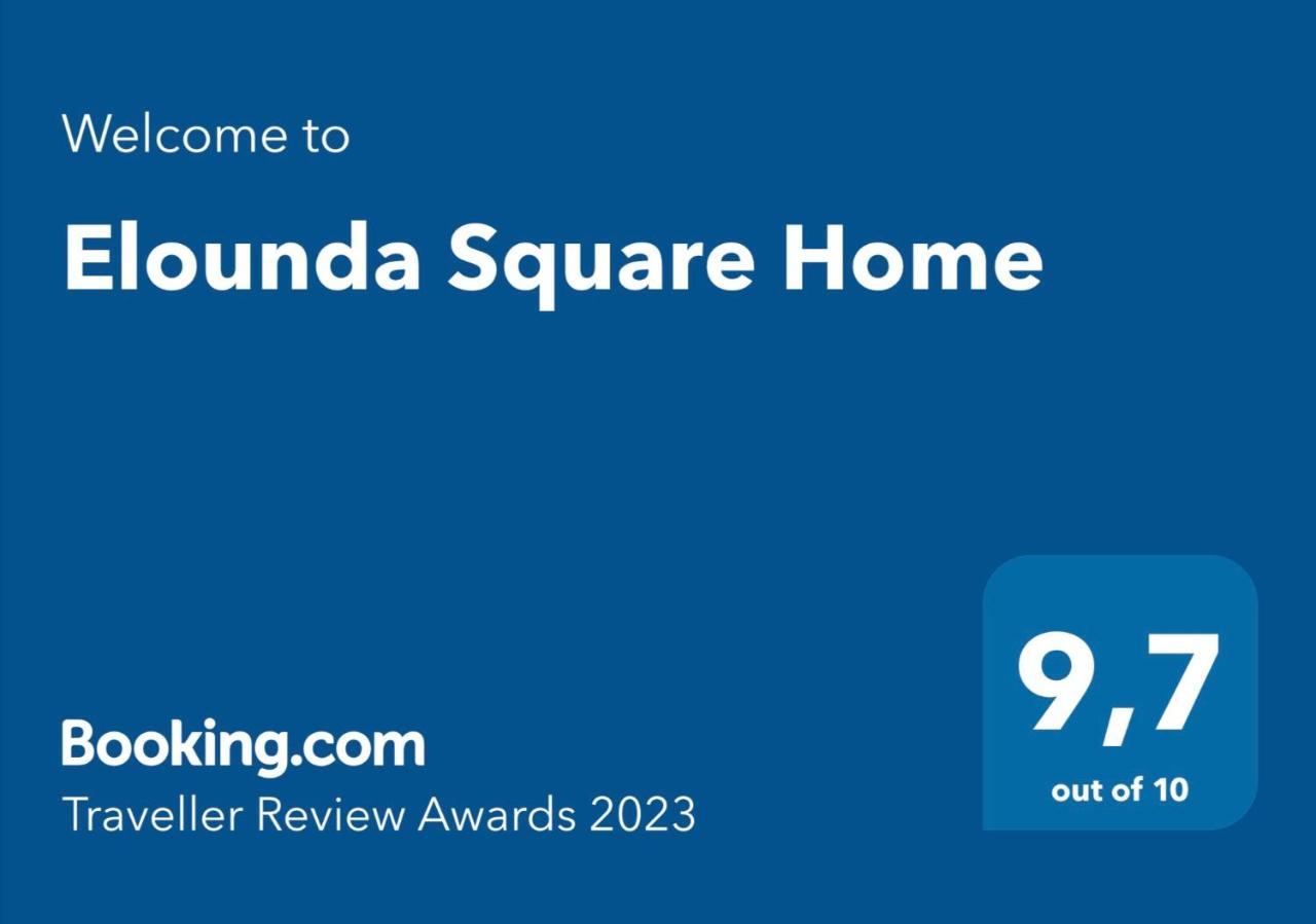 Elounda Square Home Eksteriør billede